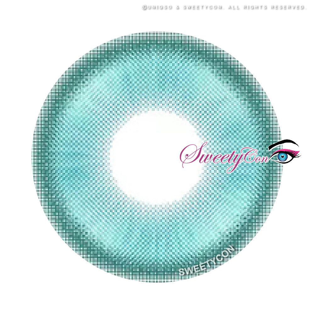 1 Day Sweety Star Tears Cyan Green (2 or 10 lenses/pack)-Colored Contacts-SweetyCon