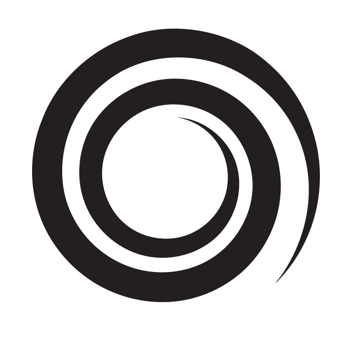 Sweety Mini Sclera Black Spiral (1 lens/pack)-Mini Sclera Contacts-UNIQSO