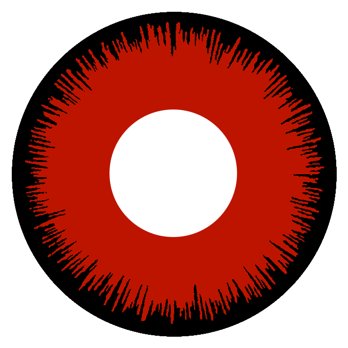 Sweety Mini Sclera Mystic Red (1 lens/pack)-Mini Sclera Contacts-UNIQSO