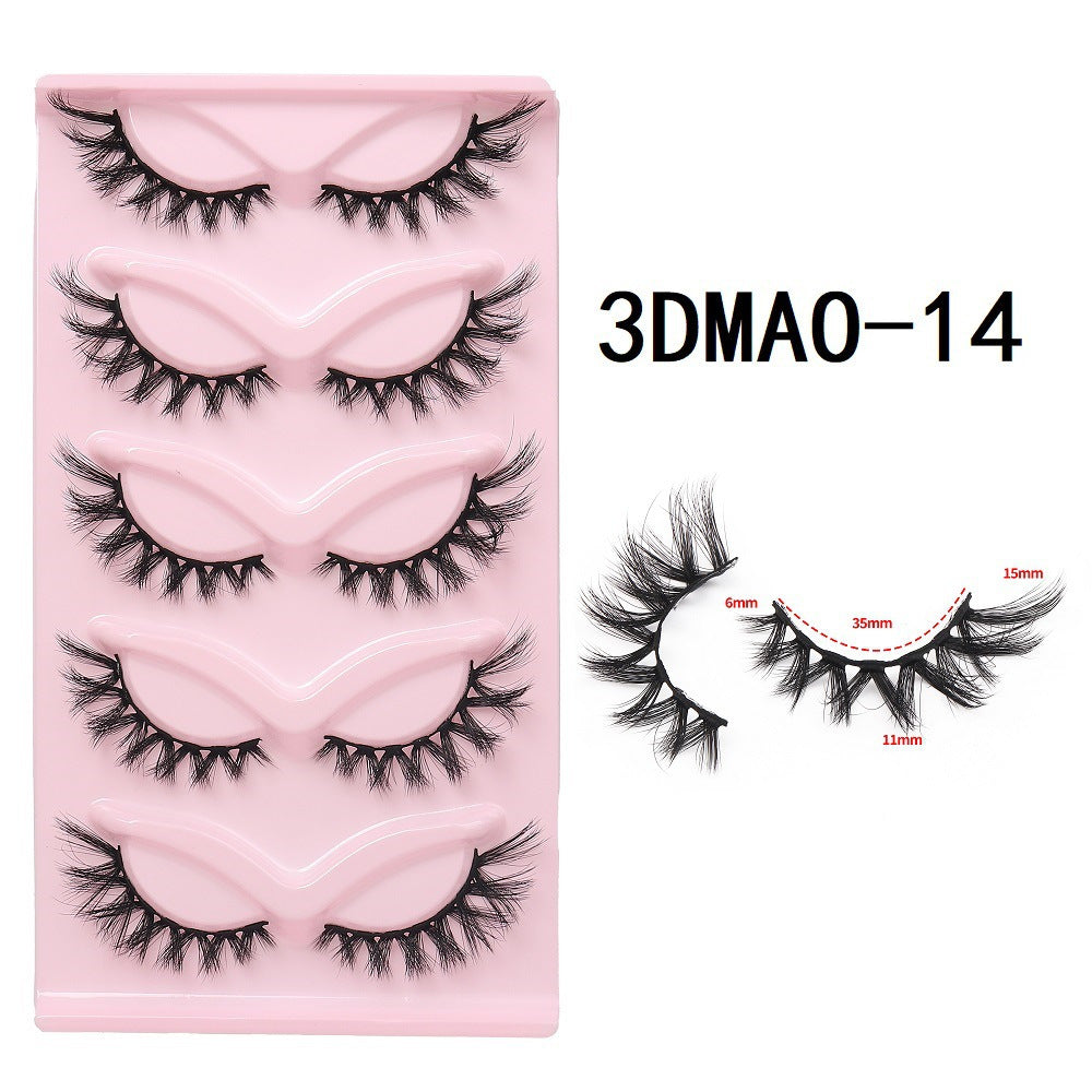 Catstrike Cross Eyelashes-Fake Eyelash-UNIQSO