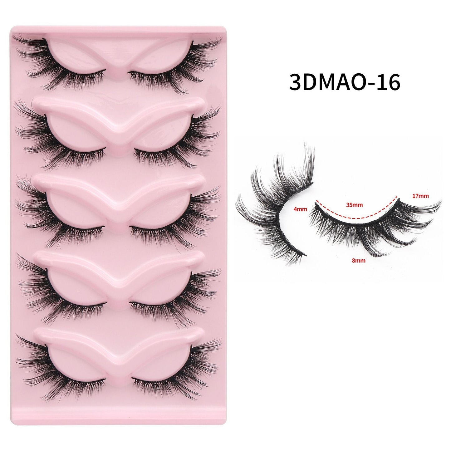 Catstrike Feline Edge Eyelashes-Fake Eyelash-UNIQSO