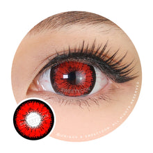 Load image into Gallery viewer, Sweety Mini Sclera Tokyo N Red (1 lens/pack)-Mini Sclera Contacts-UNIQSO

