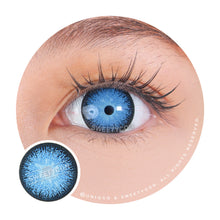 Load image into Gallery viewer, Sweety Crazy Interstellar Blue (1 lens/pack)-Colored Contacts-UNIQSO
