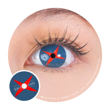 Load image into Gallery viewer, Sweety Crazy Knave Cross (1 lens/pack)-Colored Contacts-UNIQSO
