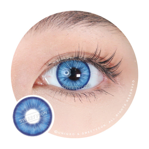 Sweety E-Blink Blue (1 lens/pack)-Colored Contacts-UNIQSO