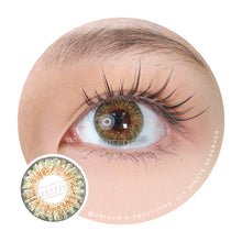 Load image into Gallery viewer, Sweety 3 Tones Hazel (1 lens/pack)-Colored Contacts-UNIQSO
