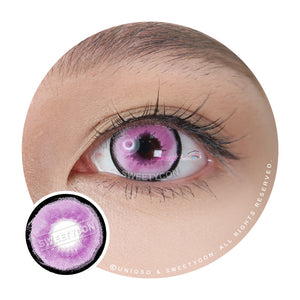 Sweety Crazy Platonic Violet (1 lens/pack)-Crazy Contacts-UNIQSO