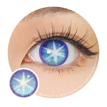 Load image into Gallery viewer, Sweety Star Idol Blue (1 lens/pack)-Colored Contacts-UNIQSO
