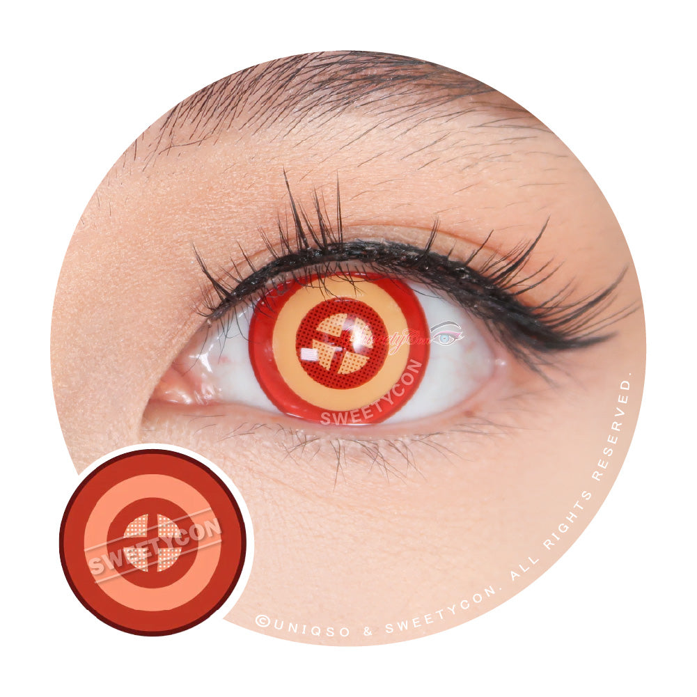 Sweety Crazy Red Target (1 lens/pack) – SweetyCon
