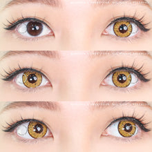 Load image into Gallery viewer, Sweety Queen Gold Yellow (1 lens/pack)-Colored Contacts-UNIQSO

