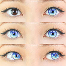 Load image into Gallery viewer, Sweety Sailor Cyan Blue (1 lens/pack)-Colored Contacts-UNIQSO

