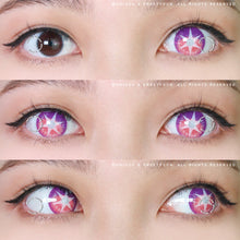 Load image into Gallery viewer, Sweety Pop Star Violet (1 lens/pack)-Colored Contacts-UNIQSO
