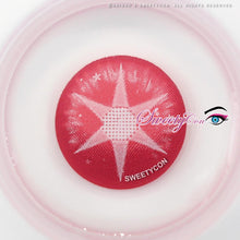 Load image into Gallery viewer, Sweety Pop Star Pink (1 lens/pack)-Colored Contacts-UNIQSO
