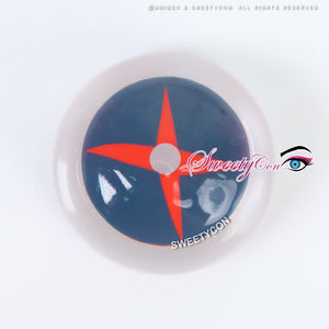 Sweety Crazy Knave Cross (1 lens/pack)-Colored Contacts-UNIQSO