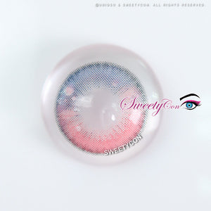 Sweety Anime Tear Purple Pink (1 lens/pack) (Pre-Order)-Colored Contacts-UNIQSO