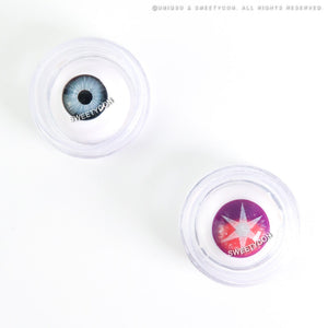 Sweety Pop Star Violet (1 lens/pack)-Colored Contacts-UNIQSO