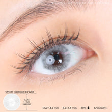 Load image into Gallery viewer, Sweety Hidrocor Icy Grey (1 lens/pack)-Colored Contacts-UNIQSO
