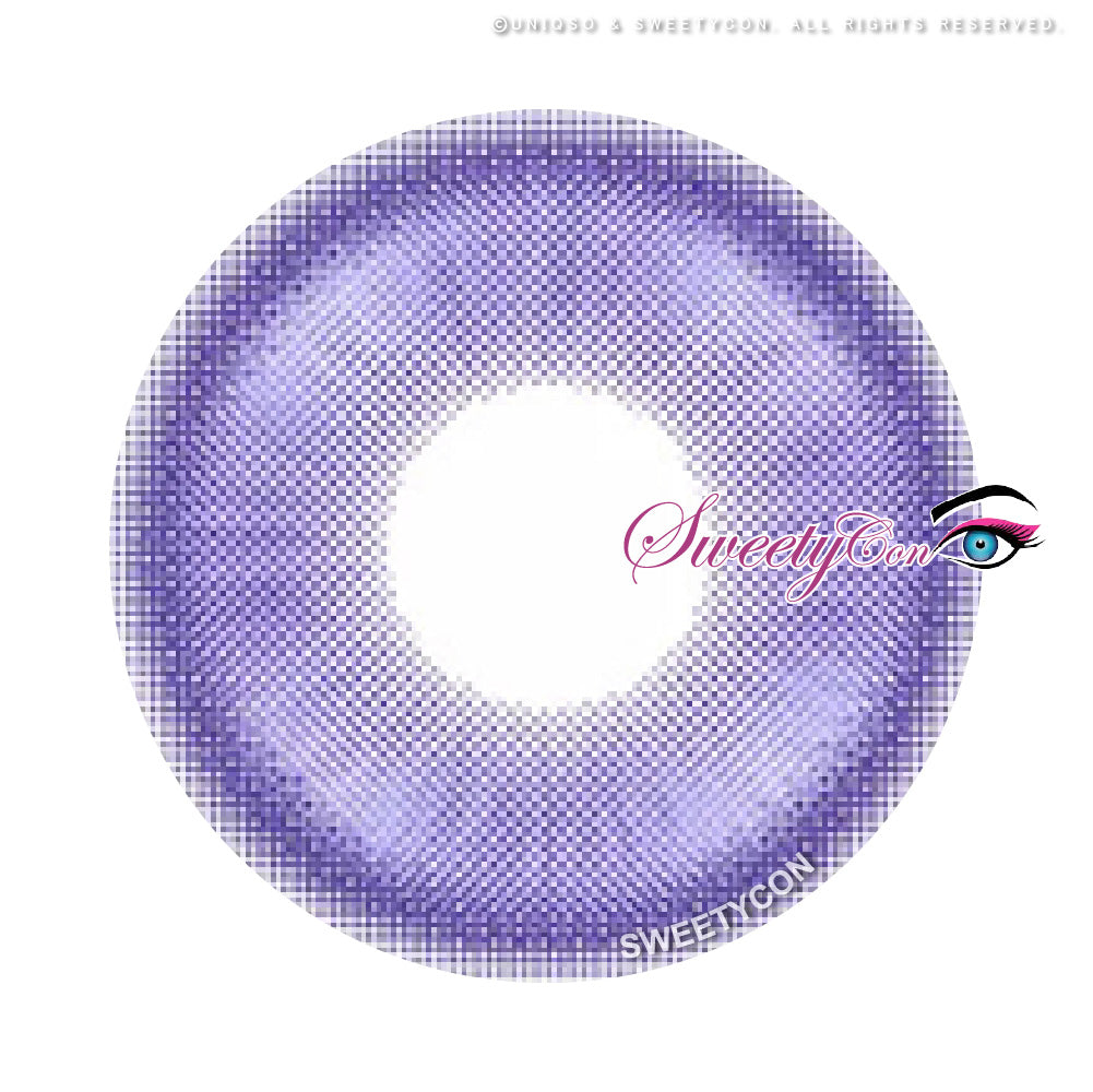 1 Day Sweety Star Tears Blue Violet (2 or 10 lenses/pack)-Colored Contacts-UNIQSO