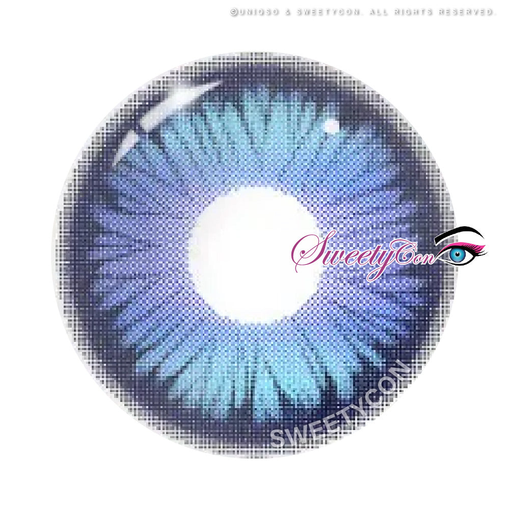 Sweety Mystic Wing Blue (1 lens/pack)-Colored Contacts-UNIQSO