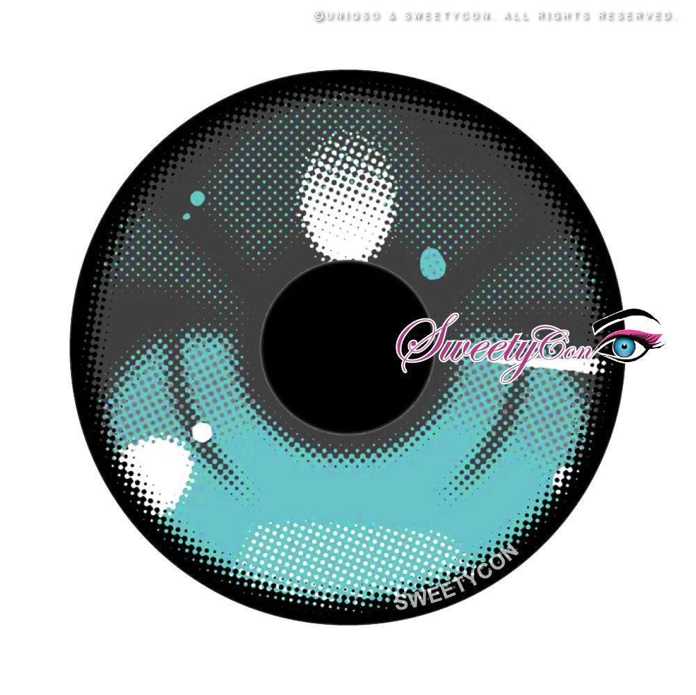 Sweety Anime 3 Gray (1 lens/pack)-Colored Contacts-SweetyCon