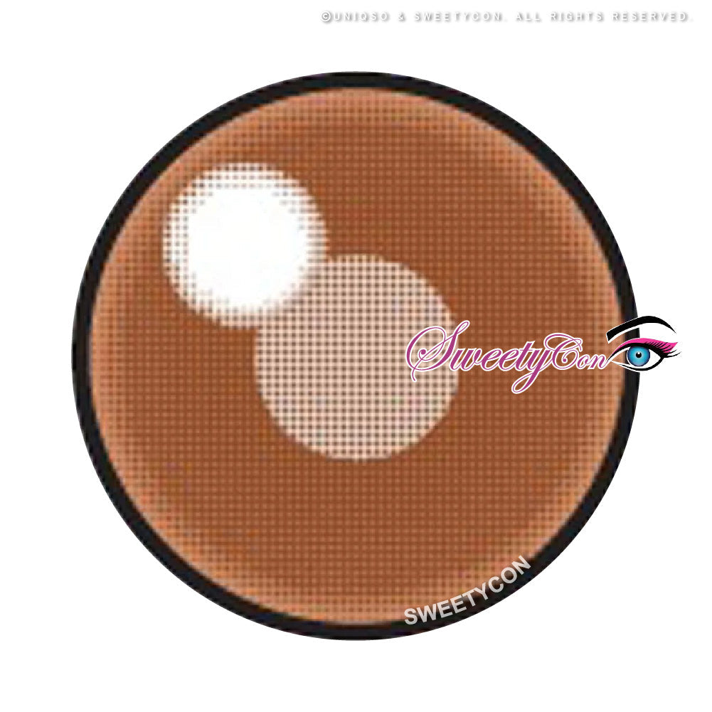 Sweety Anime Cloud Rim Brown (1 lens/pack)-Colored Contacts-SweetyCon