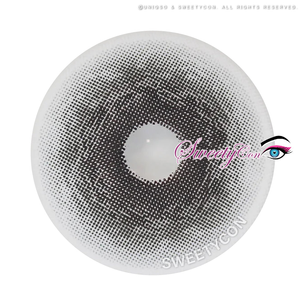 Sweety Crazy Chaos Eye Black (1 lens/pack)-Crazy Contacts-UNIQSO
