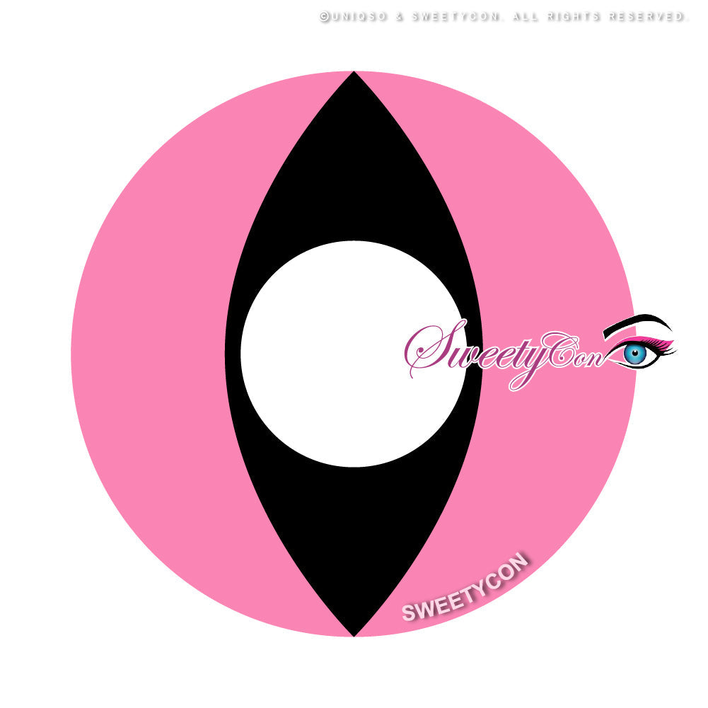 Sweety Crazy Pink Cat (1 lens/pack)-Crazy Contacts-SweetyCon