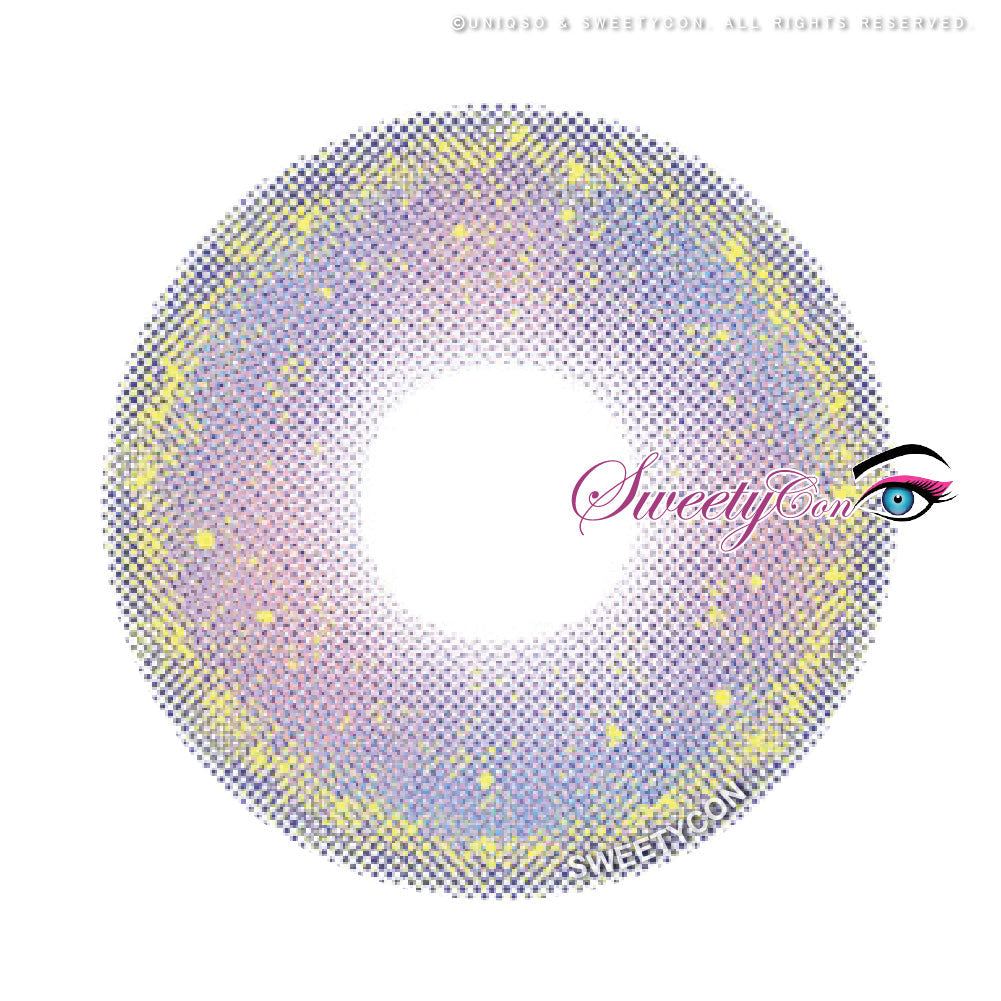 Sweety Lovejoy Violet (1 lens/pack)-Colored Contacts-SweetyCon