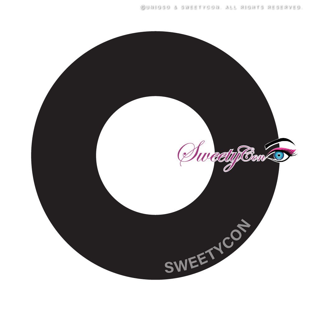 Sweety Magic Black 15mm (1 lens/pack)-Colored Contacts-SweetyCon