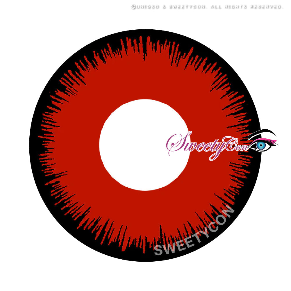 Sweety Mini Sclera Mystic Red (1 lens/pack)-Mini Sclera Contacts-SweetyCon