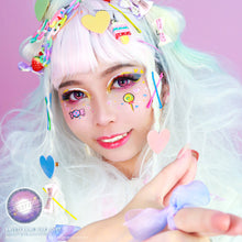 Load image into Gallery viewer, Sweety Anime Tear Violet (1 lens/pack)-Colored Contacts-UNIQSO
