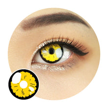 Load image into Gallery viewer, Sweety Real Anime Yellow (1 lens/pack)-Colored Contacts-UNIQSO

