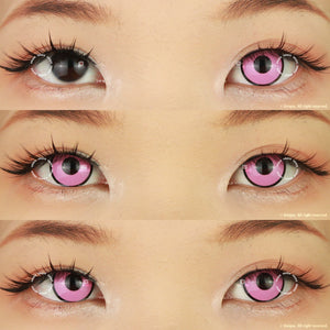 Sweety Crazy Pink Zombie / Manson (1 lens/pack)-Crazy Contacts-UNIQSO
