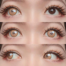 Load image into Gallery viewer, Sweety Anime Cloud Rim Brown (1 lens/pack)-Colored Contacts-UNIQSO
