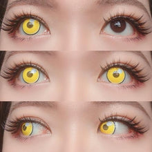 Load image into Gallery viewer, Sweety Anime Cloud Rim Yellow (1 lens/pack)-Colored Contacts-UNIQSO
