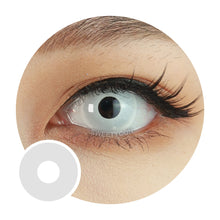 Load image into Gallery viewer, Sweety Crazy UV Glow White (1 lens/pack)-UV Contacts-UNIQSO
