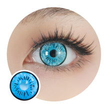 Load image into Gallery viewer, Sweety UV Glow Anime Satoru (1 lens/pack)-UV Contacts-UNIQSO
