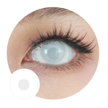 Load image into Gallery viewer, Sweety Mini Sclera UV White Blind Mesh (1 lens/pack)-Mini Sclera Contacts-UNIQSO
