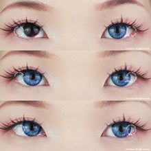 Load image into Gallery viewer, Sweety Blossom Blue Margarita (1 lens/pack)-Colored Contacts-UNIQSO
