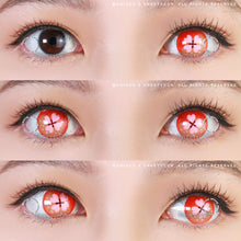 Load image into Gallery viewer, Sweety Genshin Impact Klee (Clover) (1 lens/pack)-Colored Contacts-UNIQSO
