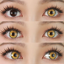 Load image into Gallery viewer, Sweety Aquaman Yellow (1 lens/pack)-Colored Contacts-UNIQSO
