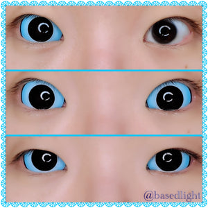Sweety Blue Doll Sclera Contacts (1 lens/pack)-Sclera Contacts-UNIQSO