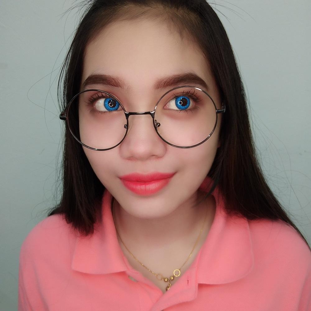 Sweety Free Blue (1 lens/pack)-Colored Contacts-UNIQSO