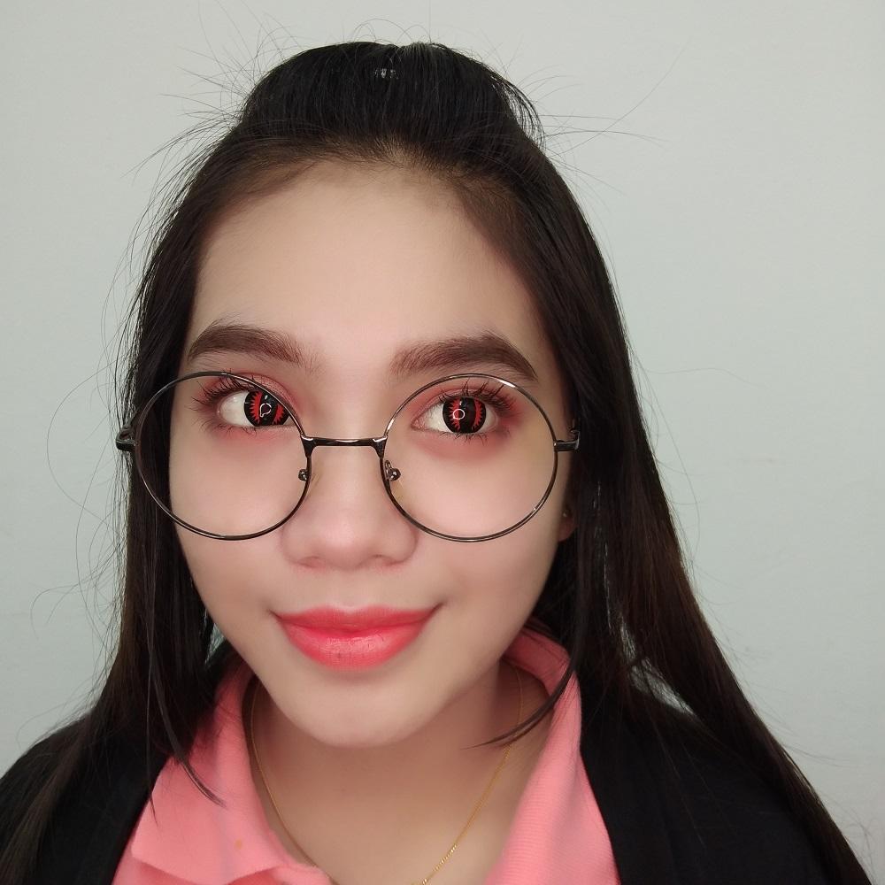 Sweety Crazy Red Dragon (1 lens/pack)-Crazy Contacts-UNIQSO