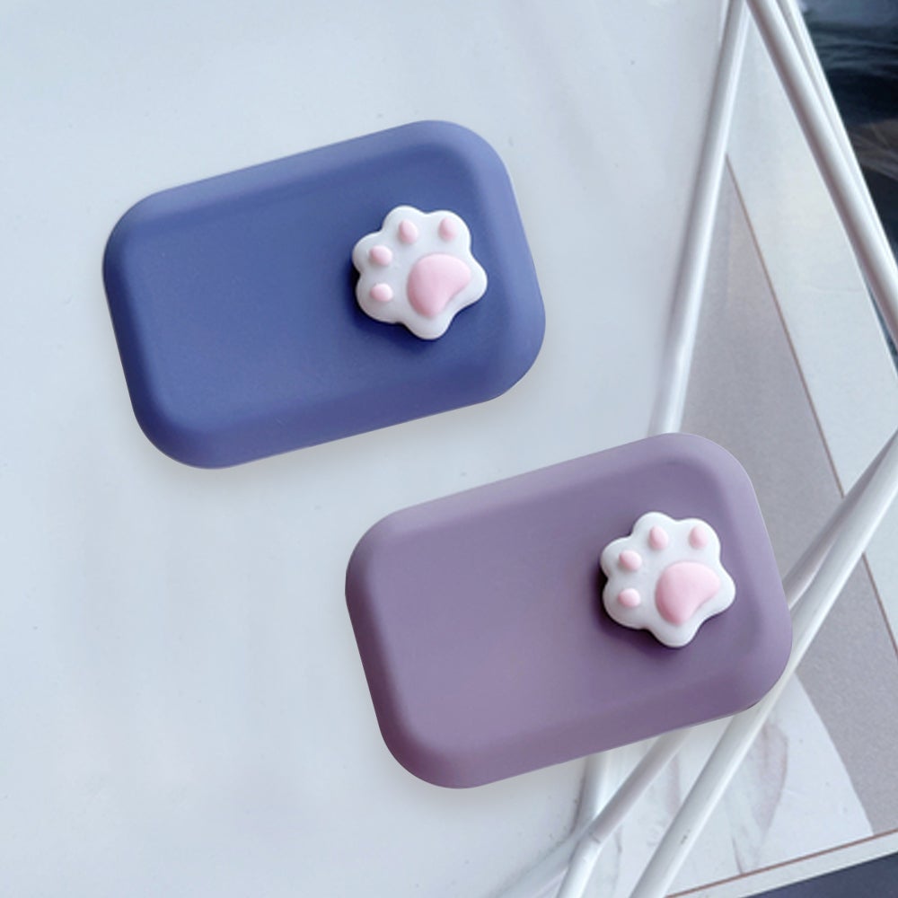 Lens Case - Side Pink Paw Set-Lens Case-SweetyCon