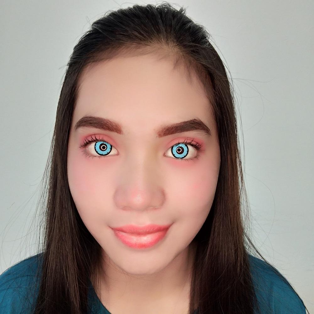 Sweety Crazy Blue Shadow (1 lens/pack)-Crazy Contacts-SweetyCon