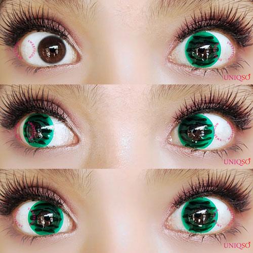 Sweety Crazy Fancy Moss (1 lens/pack)-Crazy Contacts-SweetyCon