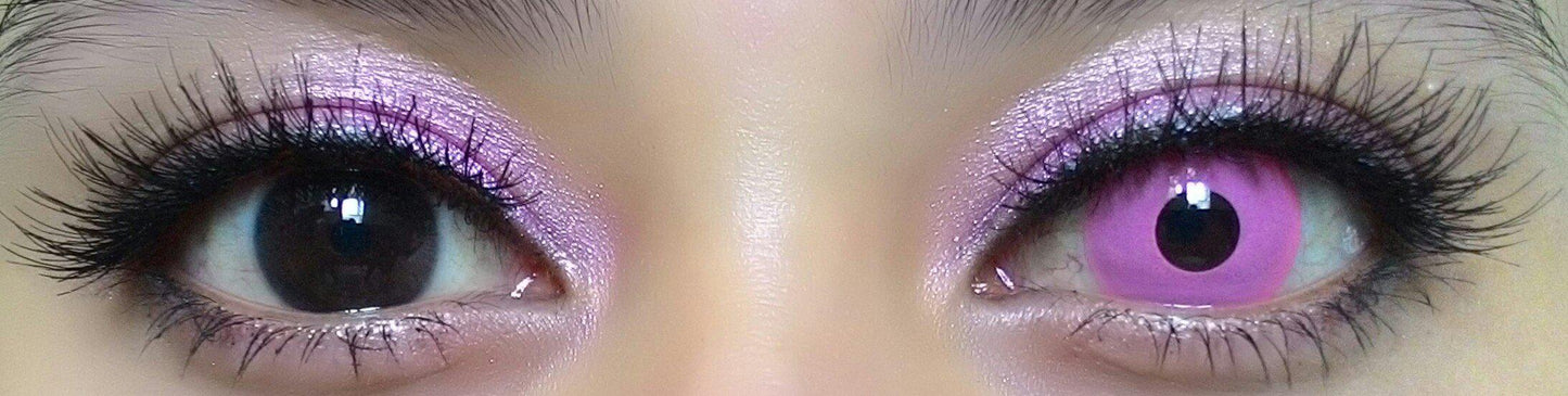 Sweety Crazy Posy Pink (1 lens/pack)-Crazy Contacts-SweetyCon