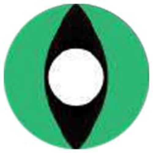 Sweety Crazy Alian Green Cat (1 lens/pack)-Crazy Contacts-UNIQSO