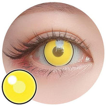 Load image into Gallery viewer, Sweety Anime Cloud Rim Yellow (1 lens/pack)-Colored Contacts-UNIQSO
